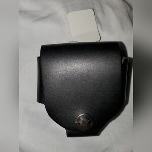 NWT custom made leather clip for dog treats